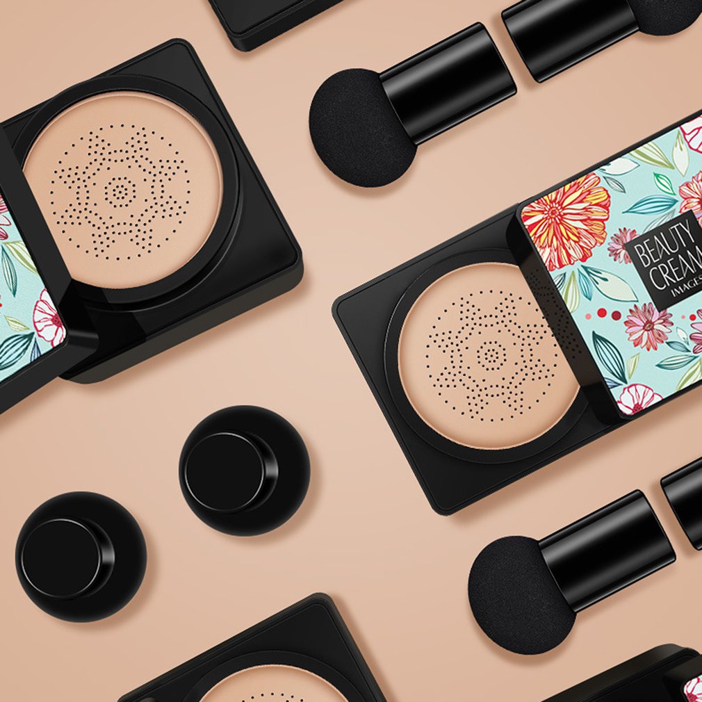 Popular CC Cream Foundation Mushroom Cushion Beauty Cream Natural Concealer Foundation Liquid BB Cream