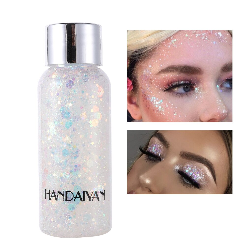 Shiny Eye Glitter Eyeshadow Nail Hair Body Face Sequins Pigment for Eyes Glitter Eyeshadow Festival Party Glitter косметика