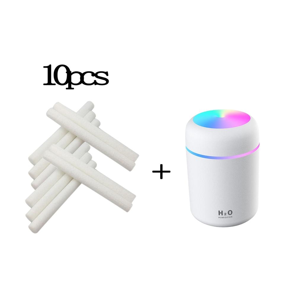 Electric Air Mist Humidifier 300ml Essential Oil Diffuser Home Fragrance USB Cool Mist Humidifier Air Freshener for Office Car