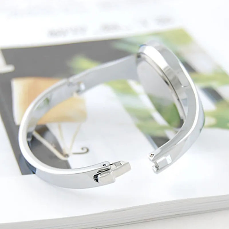 Women Bracelet Watches Crystal Ladies Fashion Stainless Steel Round Dial Unique Designer Quartz-Watch Montres Femme