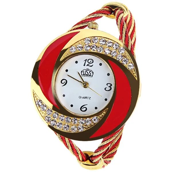 Women Casual Wristwatch 7 Colors Bracelet Round Dial Crystal Quartz Elegant Fashion Watch Hight Quality Hour major Clock relojes