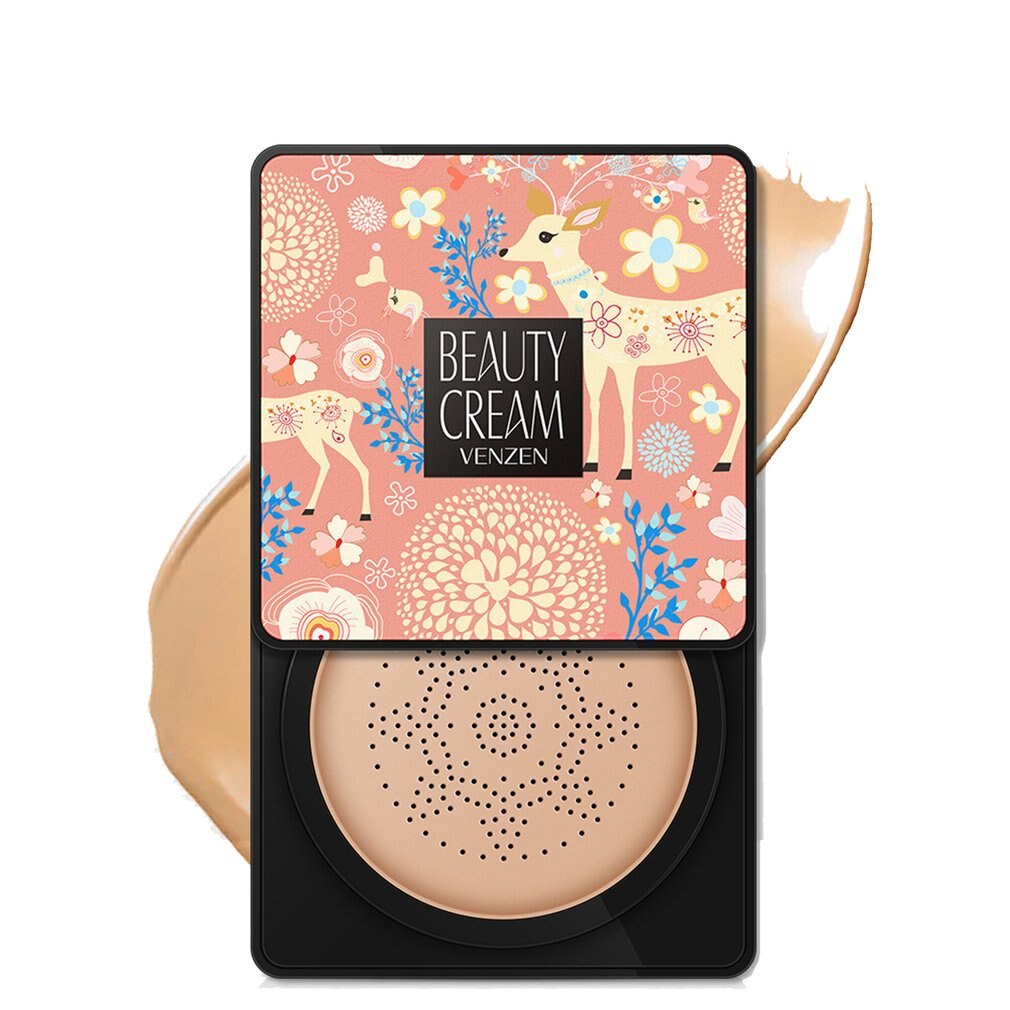 Popular CC Cream Foundation Mushroom Cushion Beauty Cream Natural Concealer Foundation Liquid BB Cream