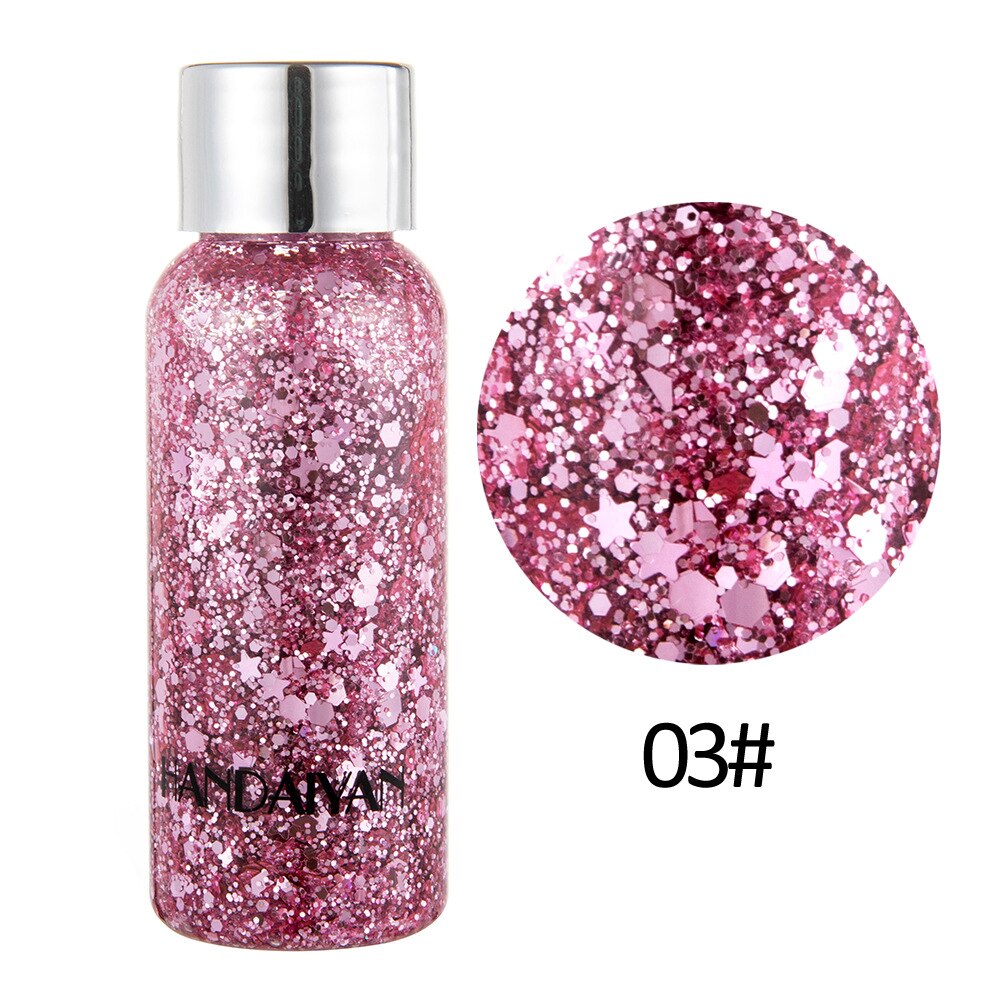 Shiny Eye Glitter Eyeshadow Nail Hair Body Face Sequins Pigment for Eyes Glitter Eyeshadow Festival Party Glitter косметика