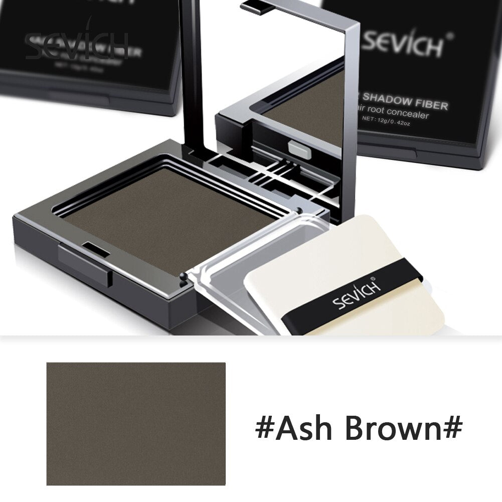Sevich 12g Hair Line powder compact Waterproof Dark Brown Hair shadow Powder 3 Colors Hair Concealer Powder Instantly Cover Up