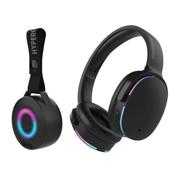 Headphone & Speaker Duo black