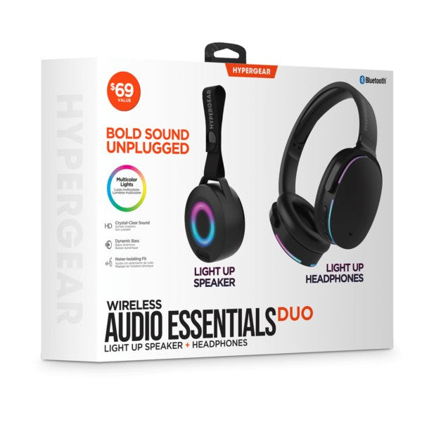 Headphone & Speaker Duo unbox black