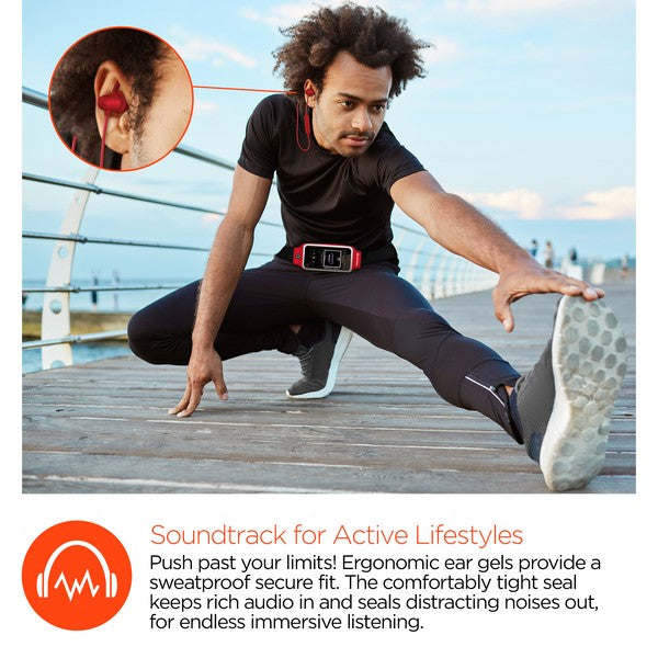 Crush your fitness goals with the HyperGear ActiveGear Wireless Earphones & Belt combo. Designed for athletes, runners, and everyday movers, this set delivers high-performance audio and hands-free convenience in one sleek package. Whether you're hitting the pavement or the gym, you’ll stay connected, focused, and totally untangled