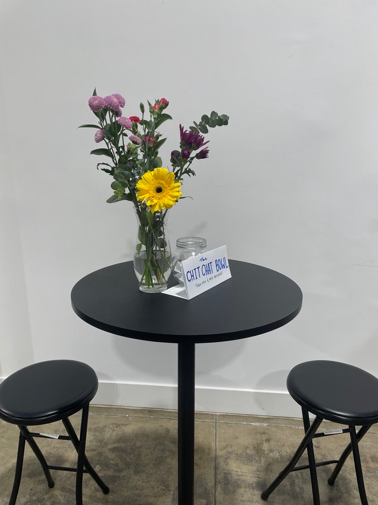 High Top Round Table