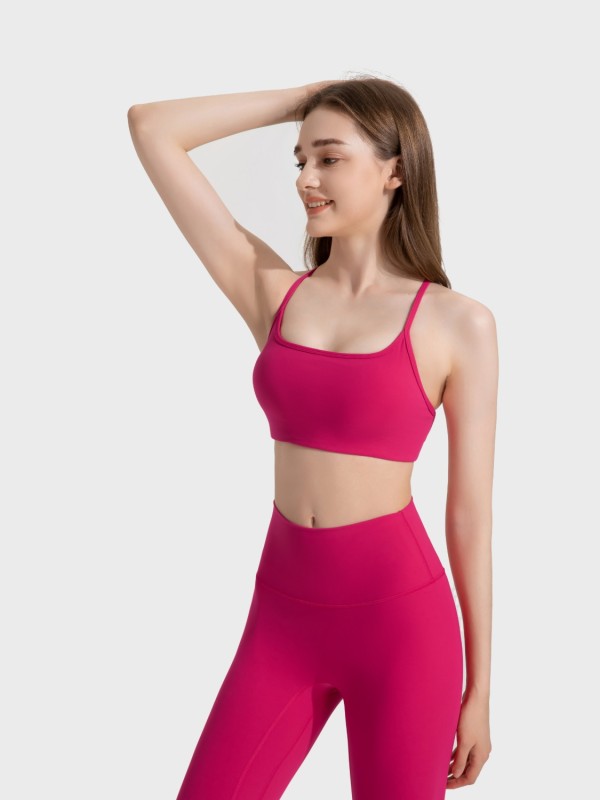 Flirty straps. Functional fit. The JupiterGear Crisscross Cami is your go-to for layering, lounging, or light workouts. With a sleek silhouette and delicate crisscross back straps, it’s designed to move with you while adding a touch of flair to your everyday look.