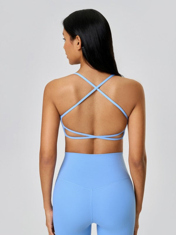 Flirty straps. Functional fit. The JupiterGear Crisscross Cami is your go-to for layering, lounging, or light workouts. With a sleek silhouette and delicate crisscross back straps, it’s designed to move with you while adding a touch of flair to your everyday look.