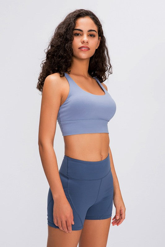 Support that moves with you. Style that stands out. The JupiterGear Double-XBack Sports Bra is designed for women who want more than just function from their fitness wear. With its sleek double crisscross back straps and smooth, sculpting fit, this bra delivers medium support with maximum style