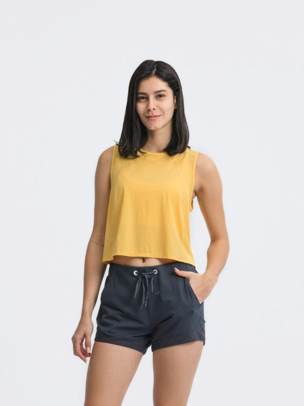 Made from breathable, stretchy fabric that moves with you, it’s perfect for everything from yoga flows to coffee runs. Whether you wear it solo or under your favorite hoodie, this tank brings comfort and confidence to every moment.