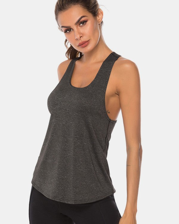 The JupiterGear Scoop-Neck Long Tank Top is that one piece you’ll reach for again and again. With a flattering scoop neckline and a longer length that gives you coverage where you want it, this tank is perfect solo or layered under your favorite jacket, hoodie, or cardigan.