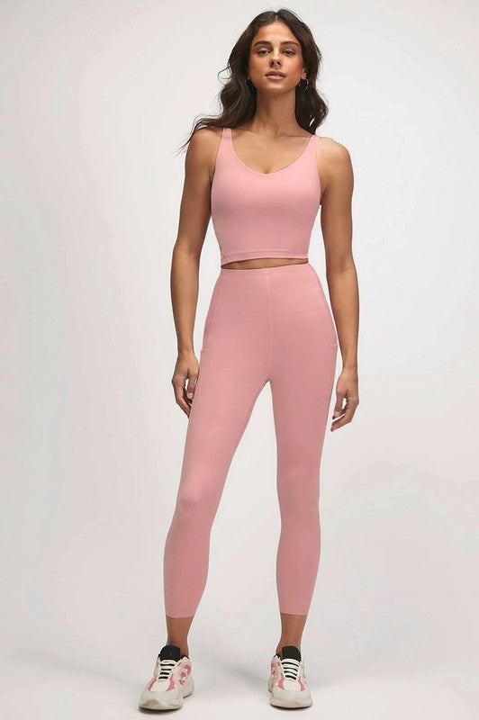 This cropped tank is what dreams are made of. Crafted from Lululemon’s signature Nulu™ fabric, it’s so soft and light you’ll forget you’re wearing it—until the compliments roll in. With a sleek scoop neckline, built-in shelf bra, and cropped cut that pairs perfectly with high-rise leggings, this tank is your go-to for yoga, errands, or just living your best life.