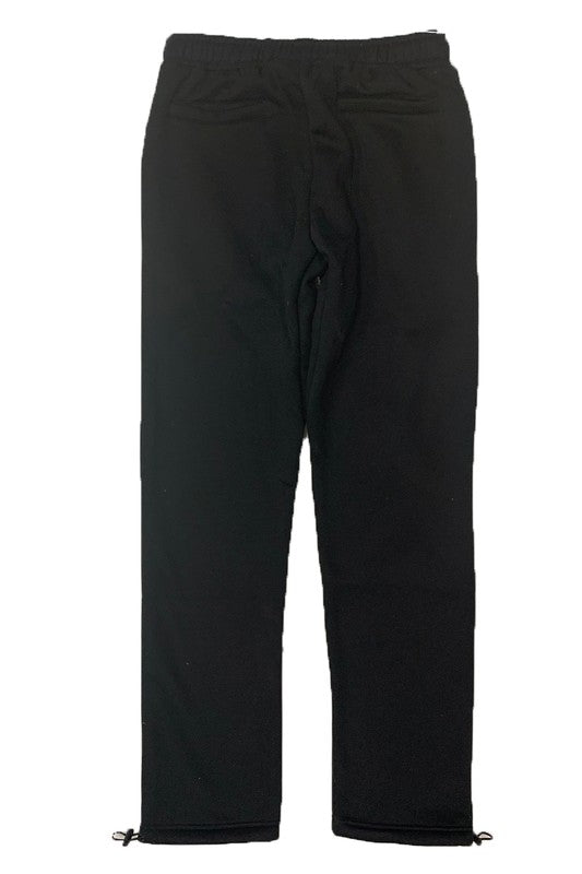 These sweatpants are the definition of cozy confidence. Made from thick, breathable cotton fleece, they deliver warmth without the bulk—perfect for cool mornings, laid-back weekends, or post-workout recovery