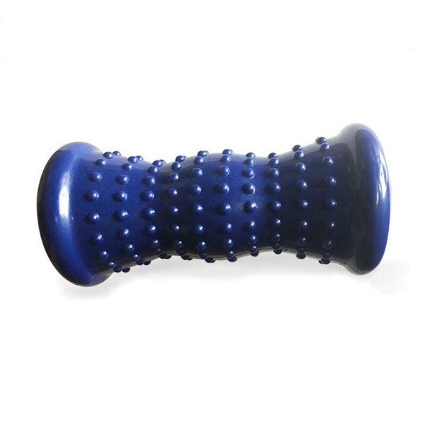 Maji pressure point foot massager roller with arc shape and textured pressure nodes for foot muscle relief
