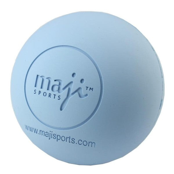 Maji Sports trigger point massage ball made of natural rubber, 63.5 mm diameter, for targeted muscle knot relief