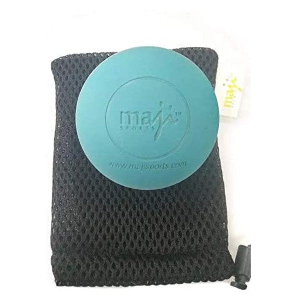 Maji Sports trigger point massage ball made of natural rubber, 63.5 mm diameter, for targeted muscle knot relief