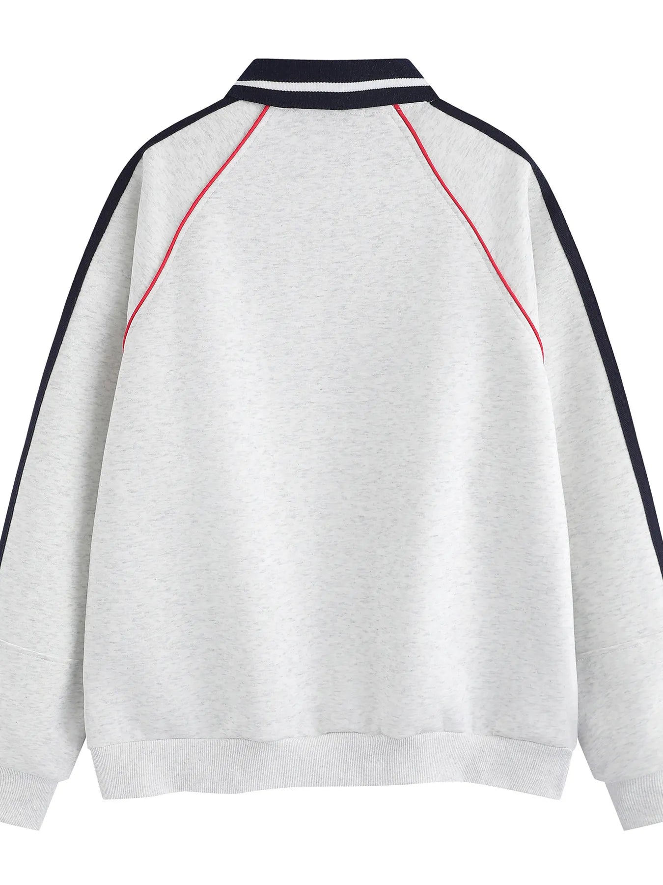 The mens letter-graphic striped polo-collar sweatshirt combines bold typographic detailing with classic polo-stripe styling for a casual, sporty look and comfortable fit.
