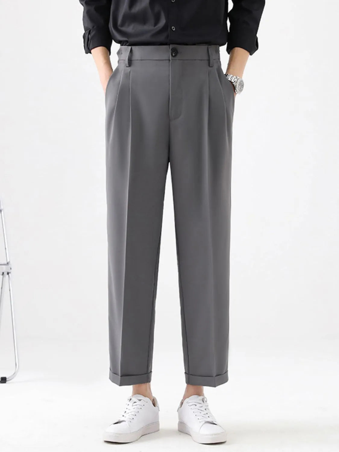 Comfort that fits. Style that lasts. These solid-color pants are designed for everyday wear with a clean, minimal look and a fit that works for every body. Whether you're heading to work, running errands, or relaxing at home, these pants deliver effortless style and all-day comfort.