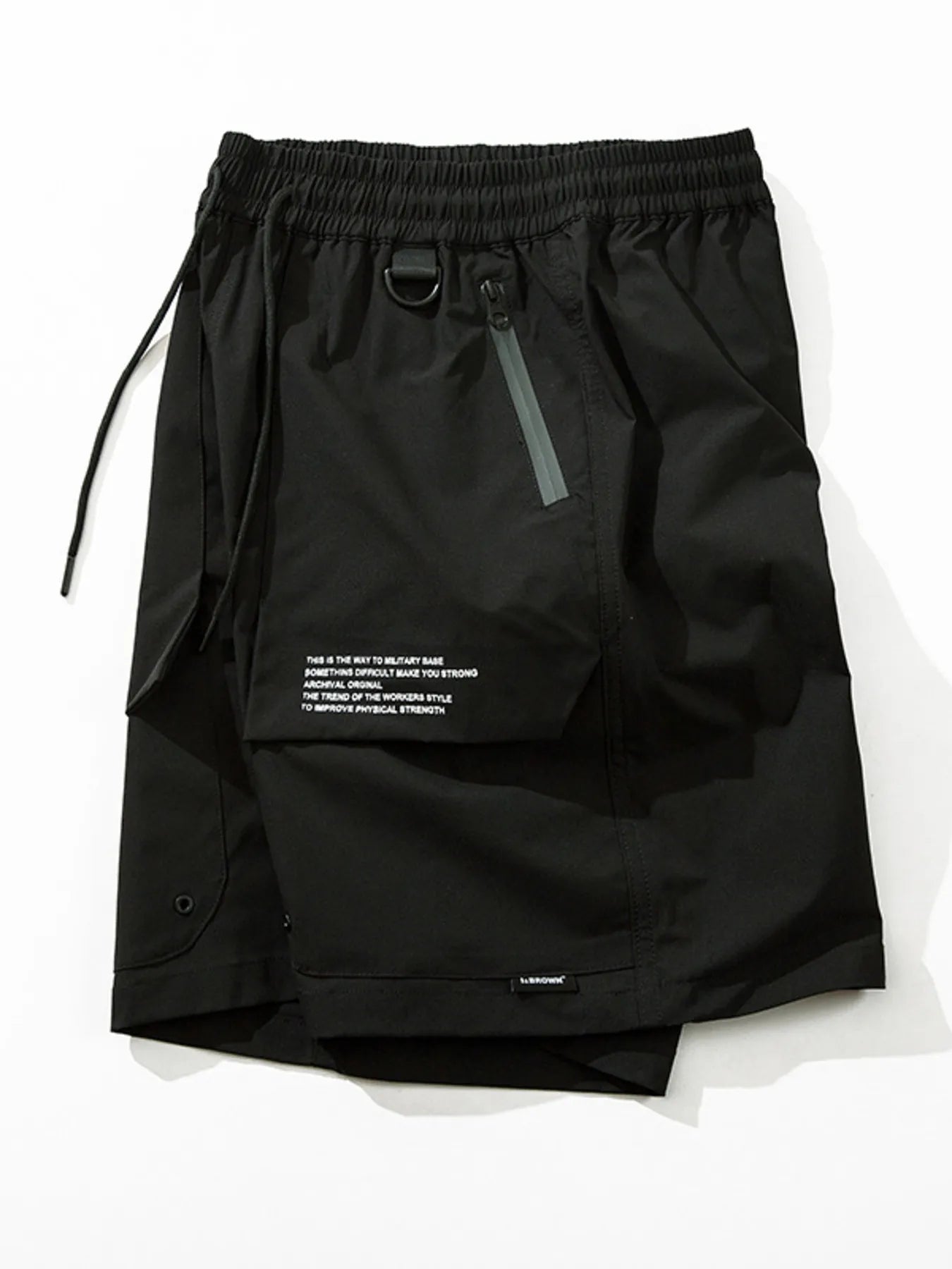 These men's plus-size drawstring shorts offer a comfortable, adjustable fit with a relaxed silhouette and breathable fabric for everyday wear.
