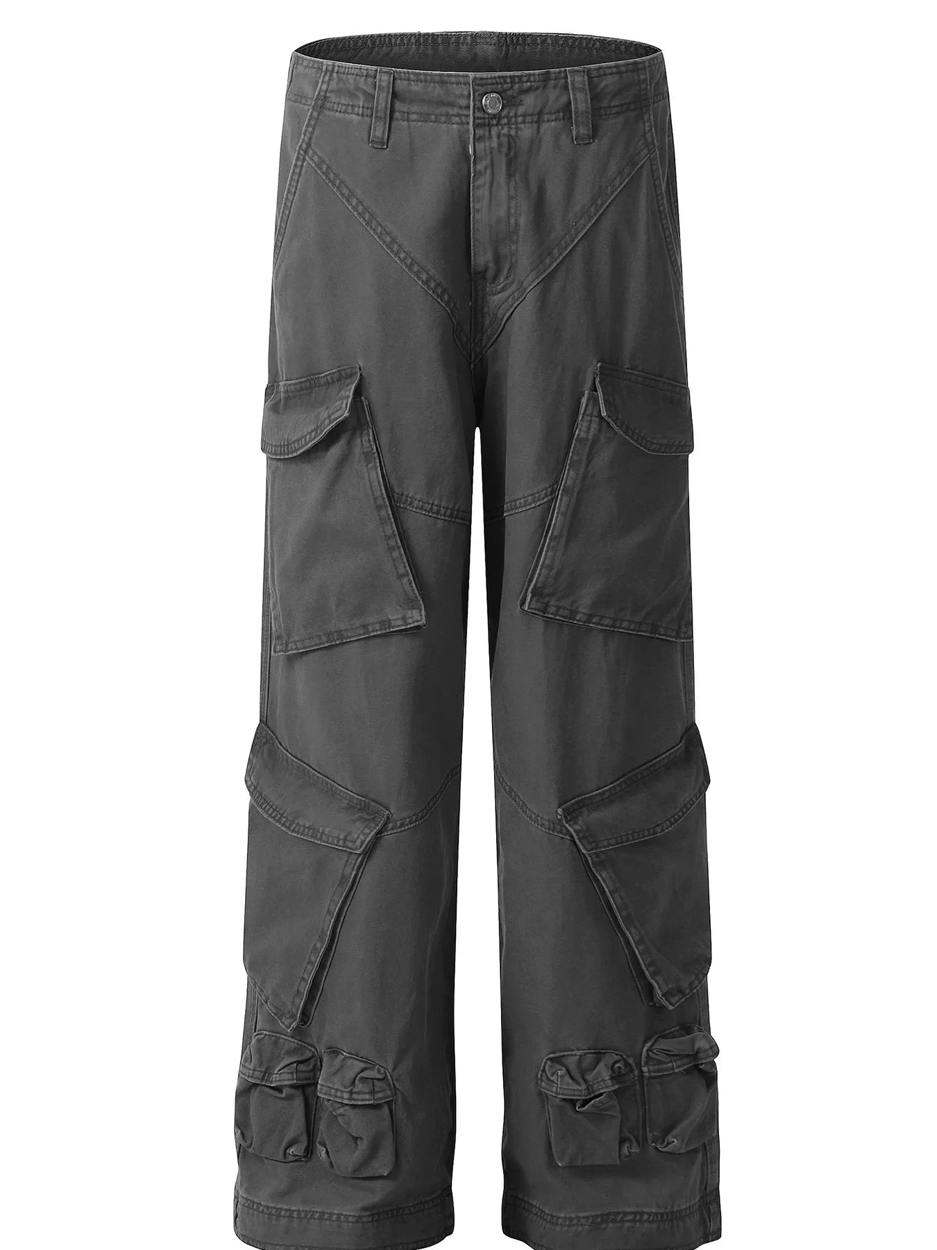 Utility meets attitude. These wide-leg cargo pants are built for movement, style, and everyday versatility. Whether you're hitting the streets or chilling off-duty, they deliver comfort with a bold silhouette.