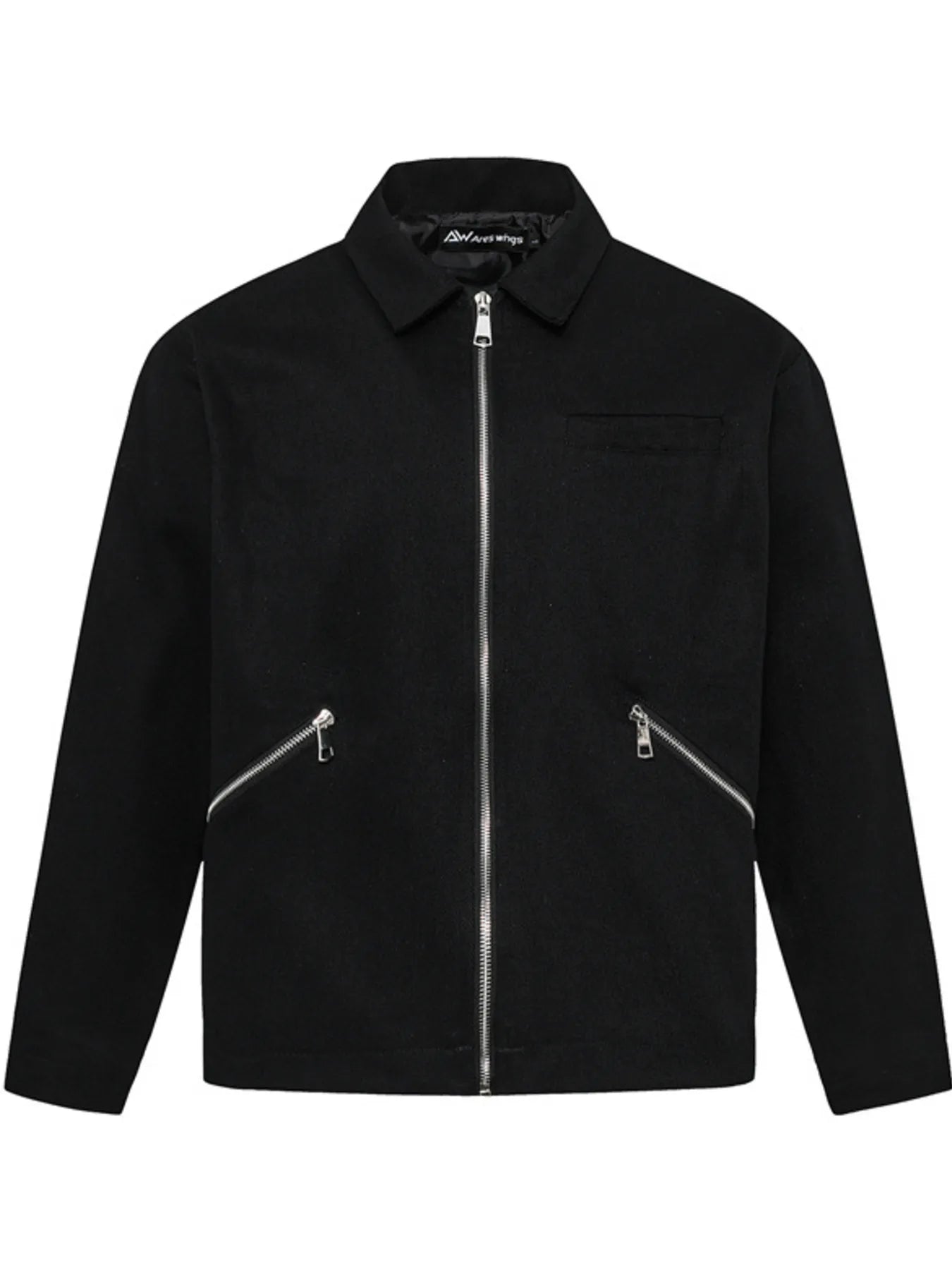 The mens-zip-up-long-sleeve-jacket-3 is a versatile, full-zip outer layer with long sleeves designed for everyday wear and easy layering.