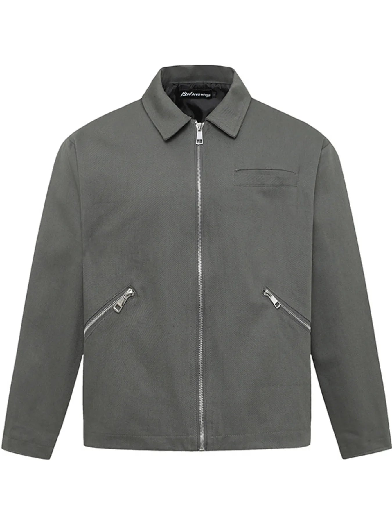 The mens-zip-up-long-sleeve-jacket-3 is a versatile, full-zip outer layer with long sleeves designed for everyday wear and easy layering.