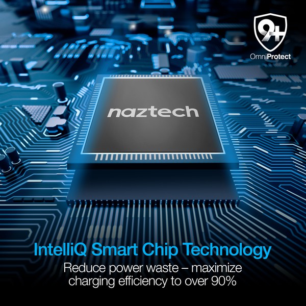 A compact Naztech wall charger with a 30W USB-C Power Delivery port and two matching USB-C to USB-C cables—designed for fast, portable charging.
