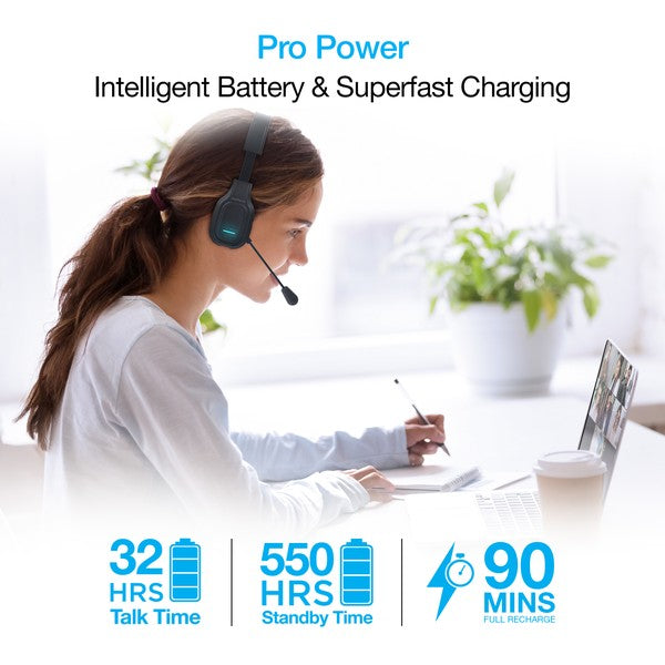 Engineered for professionals on the move, the Naztech NXT-700 Xtreme delivers powerful noise cancellation, all-day comfort, and seamless wireless connectivity. Whether you're commuting, working remotely, or driving cross-country, this headset keeps your communication sharp and distraction-free.
