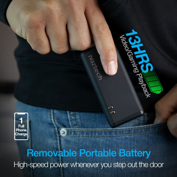 A sleek multi-device charging station with labeled USB ports, wireless charging for a smartphone, and a docked "midech" device featuring PD IN/OUT USB-C ports. Efficient and versatile.
