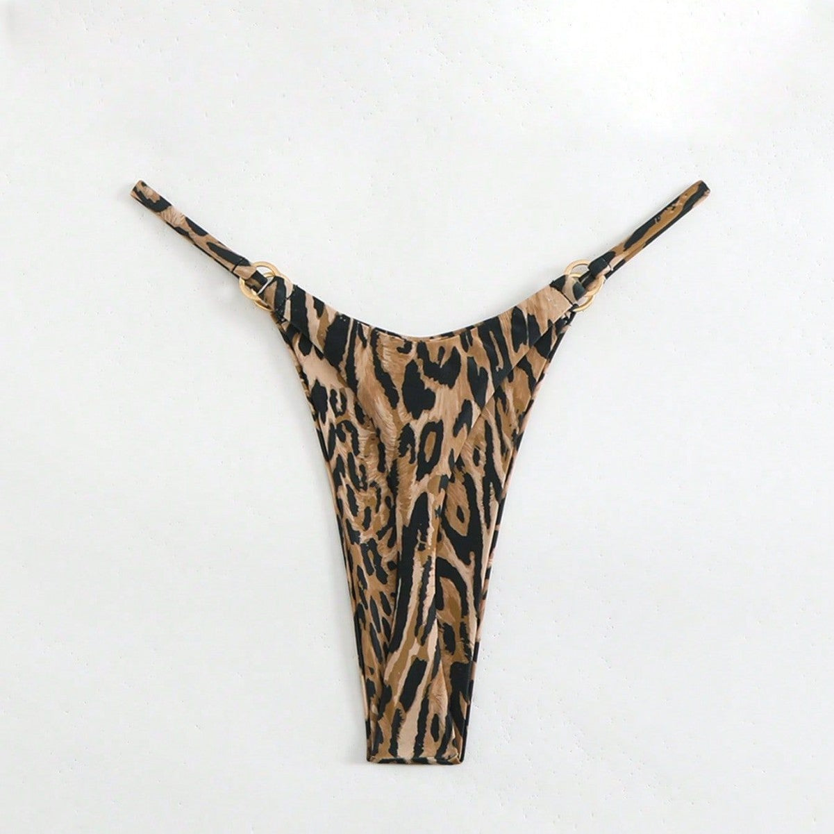 Sexy Leopard Print Bikini Three Point Bikini Women Sexy Swimming Trunks