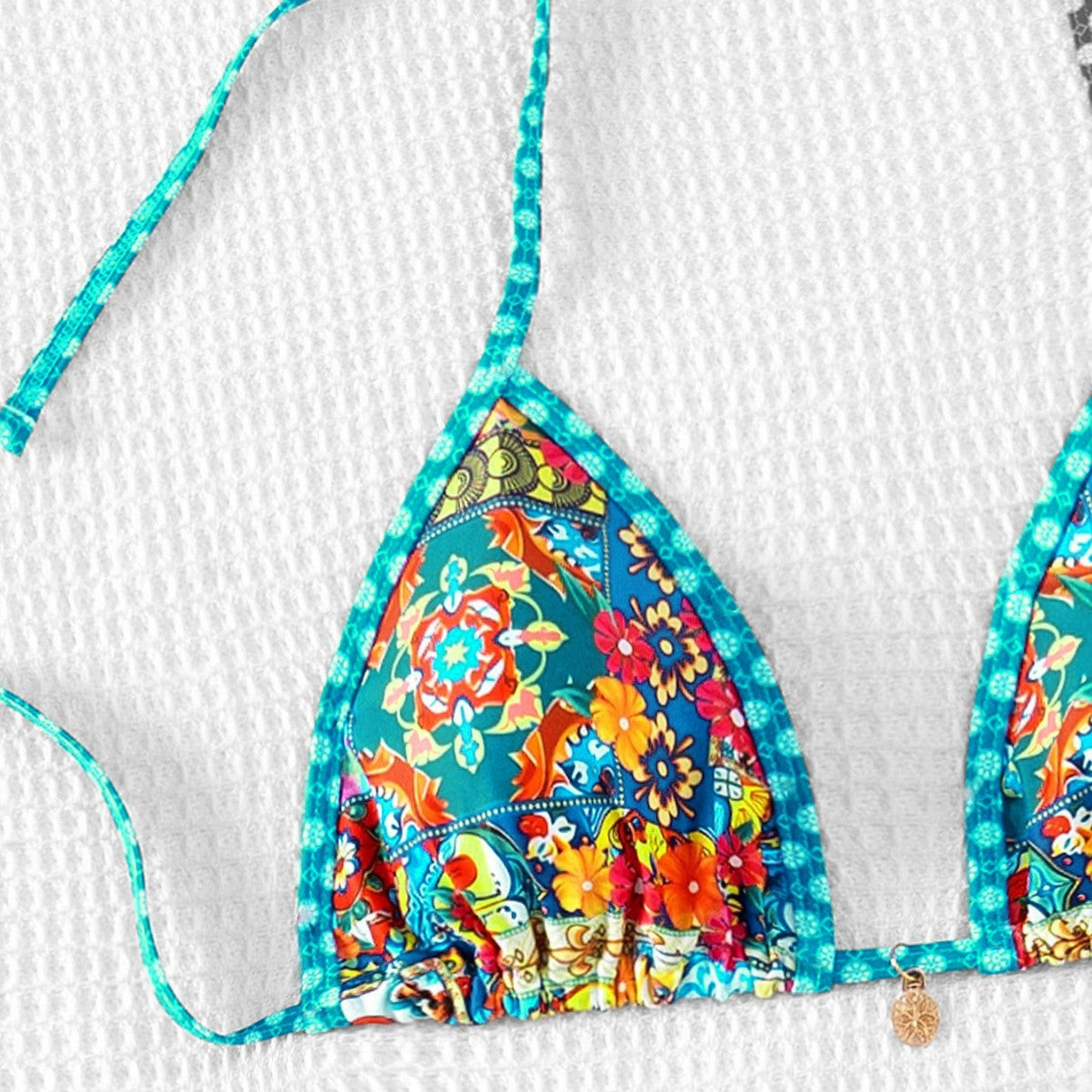 Swimsuit Fresh Printed Split Bikini Sexy Bikini Swimsuit