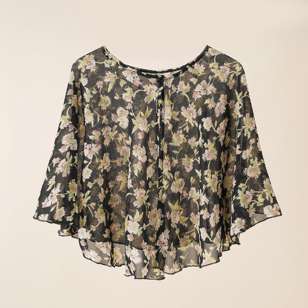Spring Summer Thin Sun Proof Coat Small Shawl All Match Short Chiffon Sun Protection Clothing Thin Shawl
