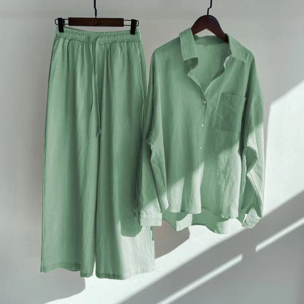 Petite two piece pant set