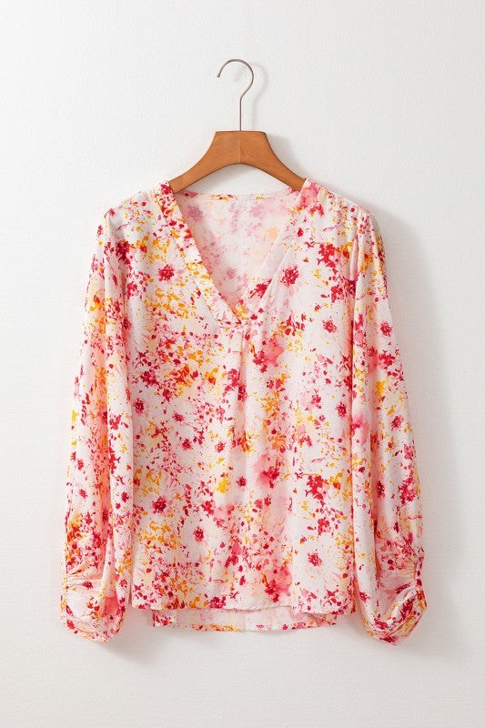 Bubble sleeves give volume and playful movement to the silhouette.