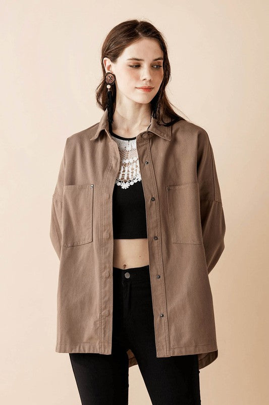Durable cotton twill ensures lasting structure and style.