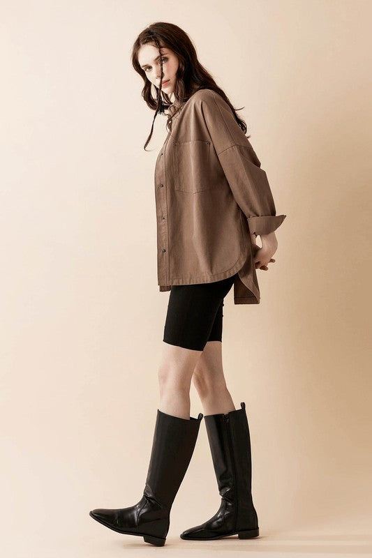 Minimalist, versatile design works for casual or elevated looks.