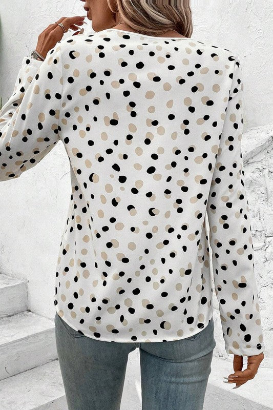 Sleeves of modest length for comfort and modesty.