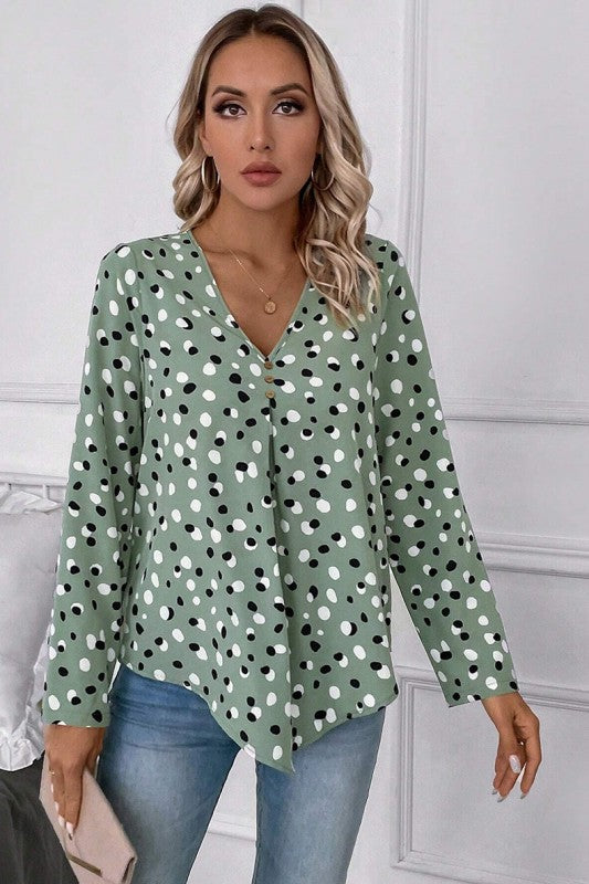 A wardrobe staple that mixes fun pattern with clean design.