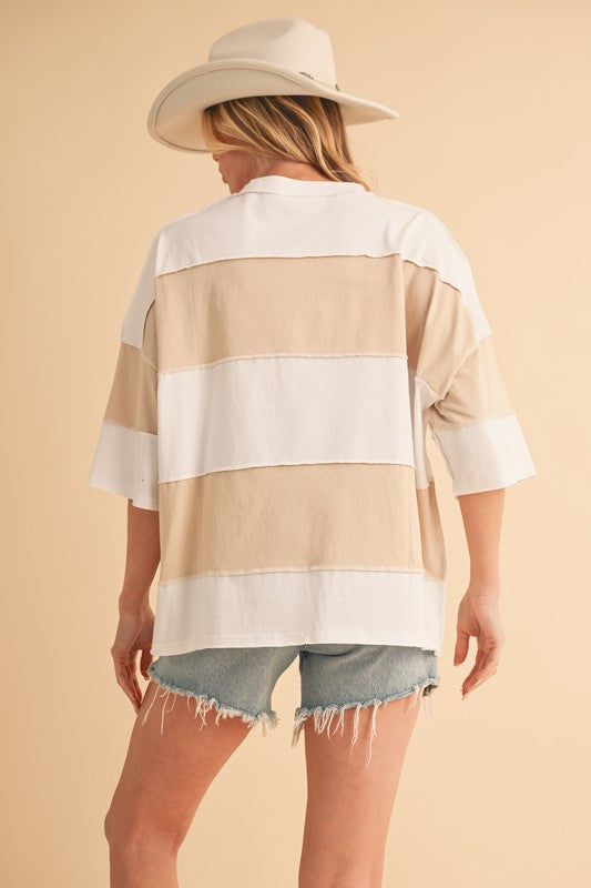 A go-to top when you want casual comfort without sacrificing style.