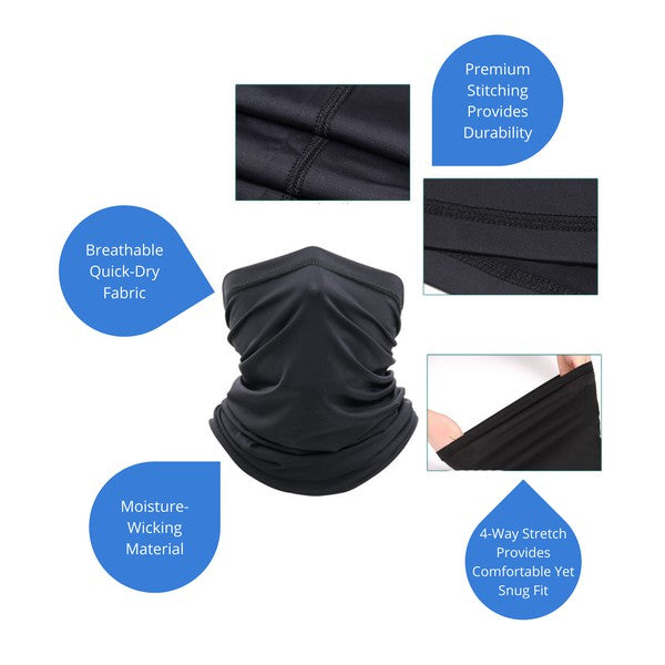 Whether you're running trails, cycling through wind, or powering through a workout, the Premium Sports Neck Gaiter Face Mask is your go-to for breathable protection and all-day comfort. Designed for athletes and adventurers, this gaiter keeps you covered without slowing you down.