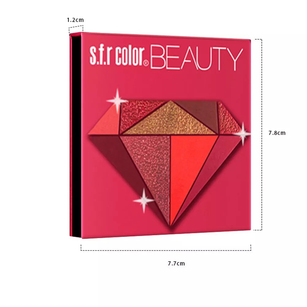 NEW IN Colors Glitter Eyeshadow Makeup Pallete Matte Eye Shadow Palette Shimmer And Shine Diamond Eyeshadow Powder Pigment Cosme