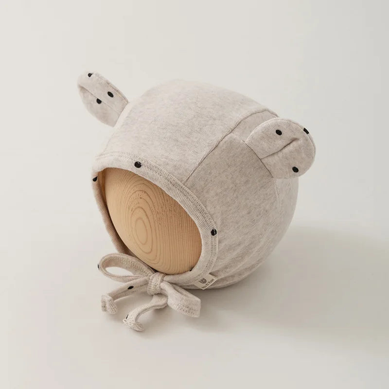 1 Piece Cute Cartoon Fashion Newborn Beanie Sweet Bear Bunny Ear Infant Baby Photography Props Hat Soft Cotton Toddler Hat