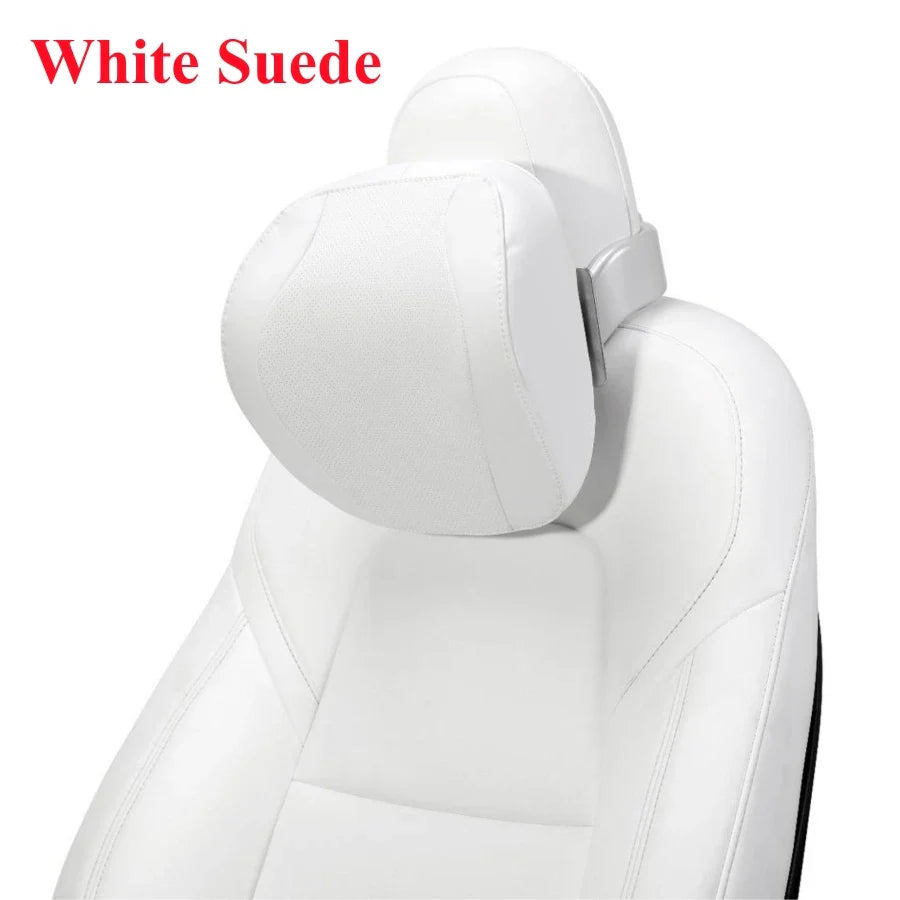 For Tesla Multifunction Adjustable Car Neck Pillow Model Y Model 3 Premium Vehicle Head Rest Support Headrest with Phone Holder