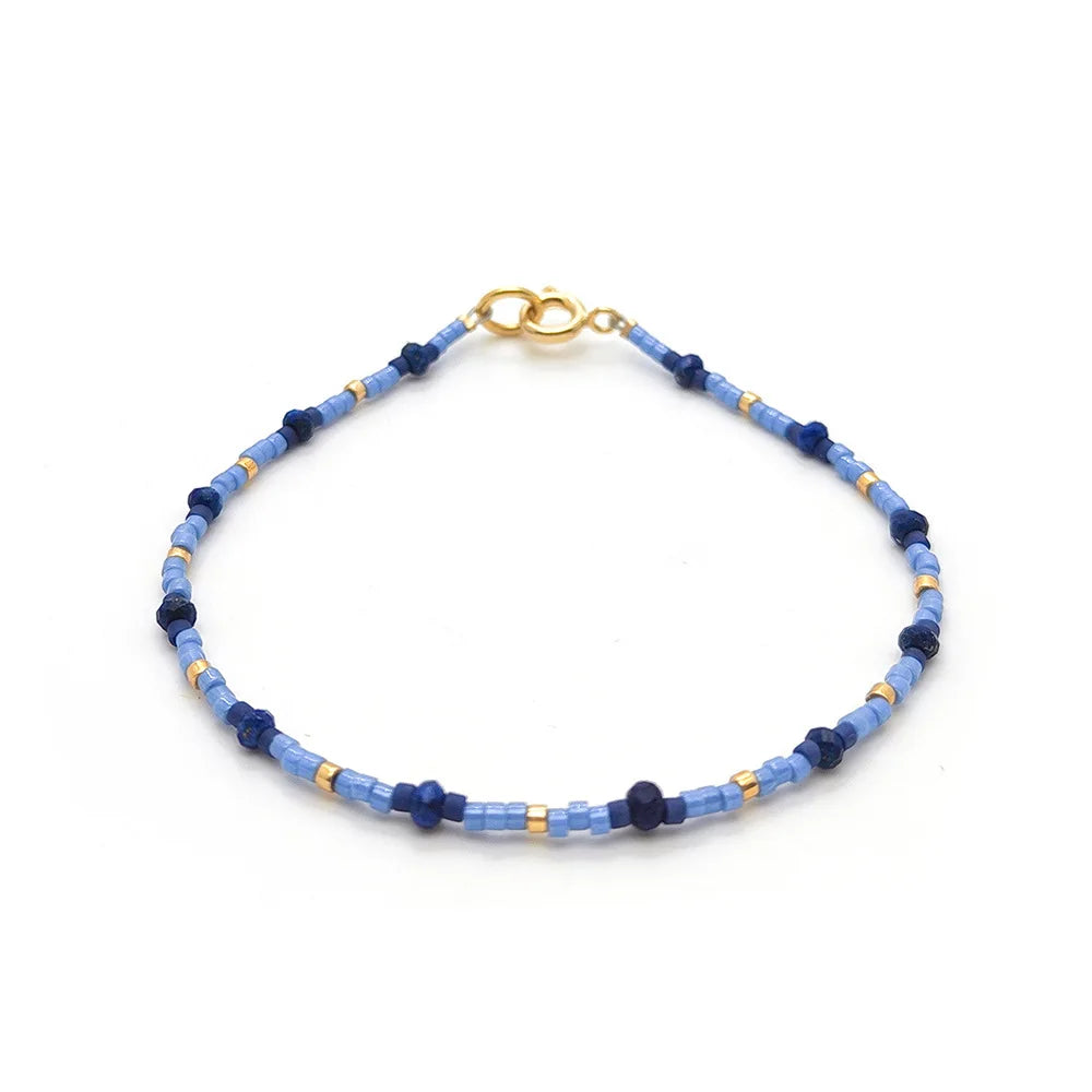 KKBEAD Miyuki Bracelet for Women Jewelry Gift Dainty Simple Thin Beads Bracelets Sets Pulseras Mujer Femme
