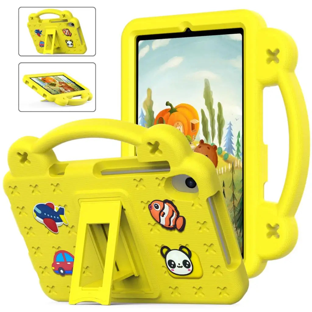 Kids Safe EVA Case for TCL Tab 8 LE 2023 Kickstand Cover For TCL Tab 8 2022 8.0 inch Model 9132G2 Tablet Shell With Handle Strap