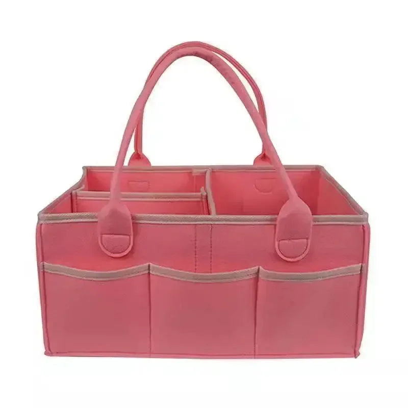 Children's Felt Diaper Storage Bag Baby Miscellaneous Toys Diapers Large Capacity Felt Diaper Bag