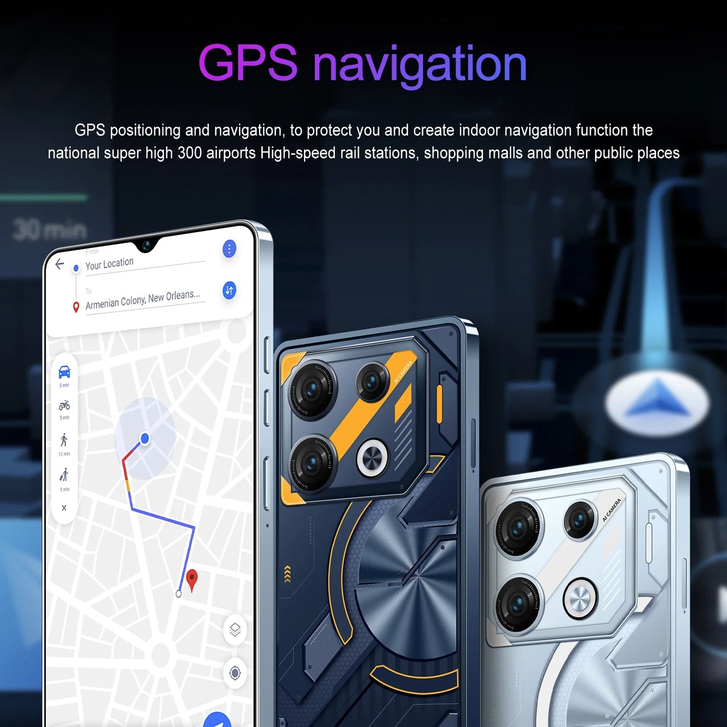 GT20 pro Original Smartphone 16 GB RAM 1 TB Storage 7.3-inch Full Screen 108 MP Camera Snapdragon 8 Gen3 Global 5G LTE Bands