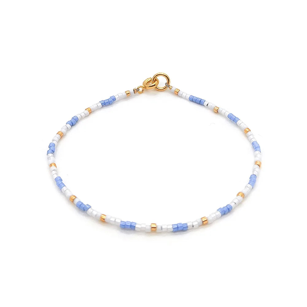 KKBEAD Miyuki Bracelet for Women Jewelry Gift Dainty Simple Thin Beads Bracelets Sets Pulseras Mujer Femme
